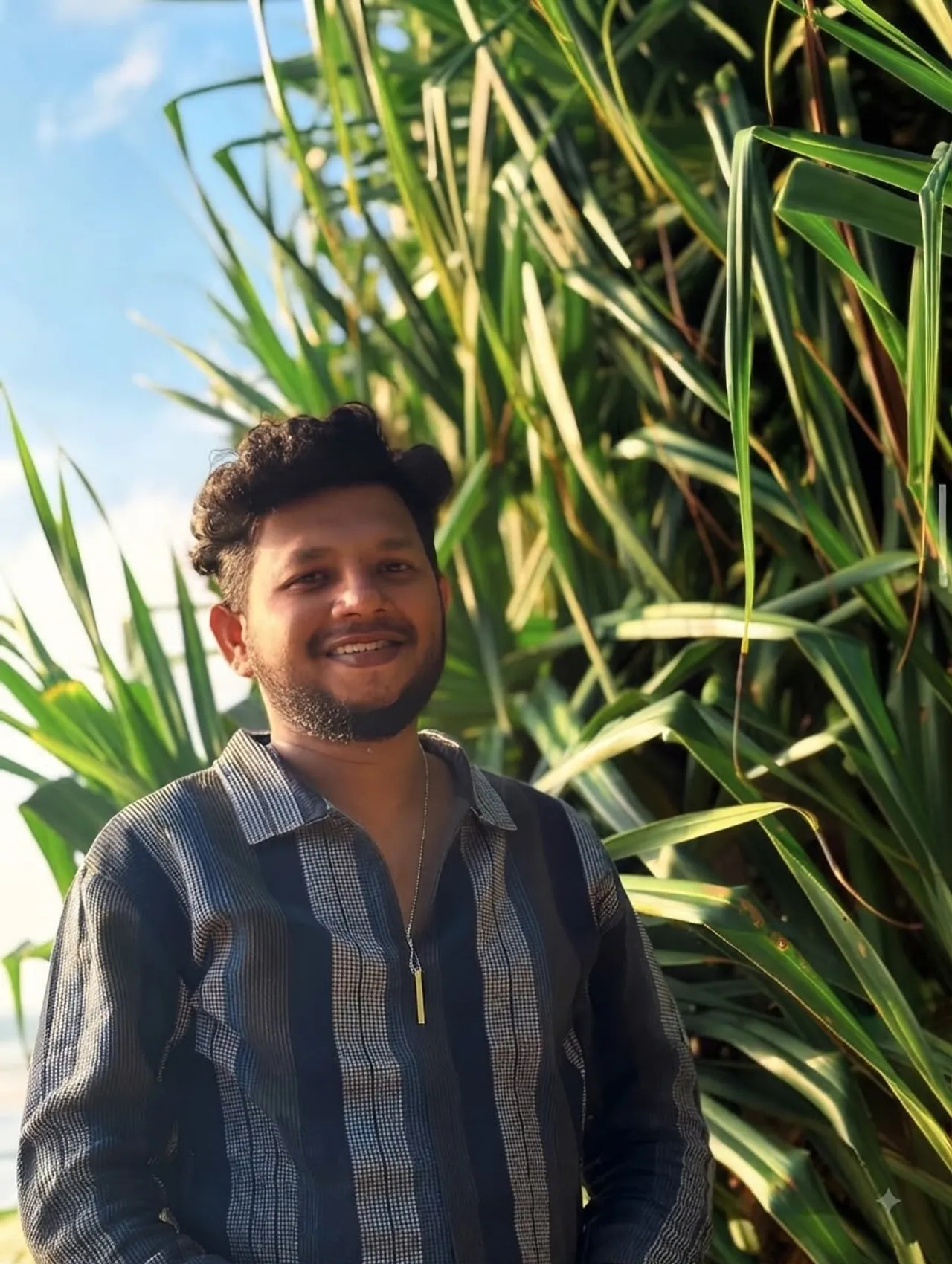 Rinson Reji, founder of Regal Reef Andamans